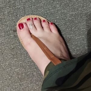 HANDMADE Sterling Silver Toe Ring